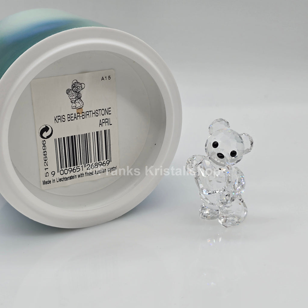 SWAROVSKI Kris Bär Herz Geburtsstein April Klar 5126896