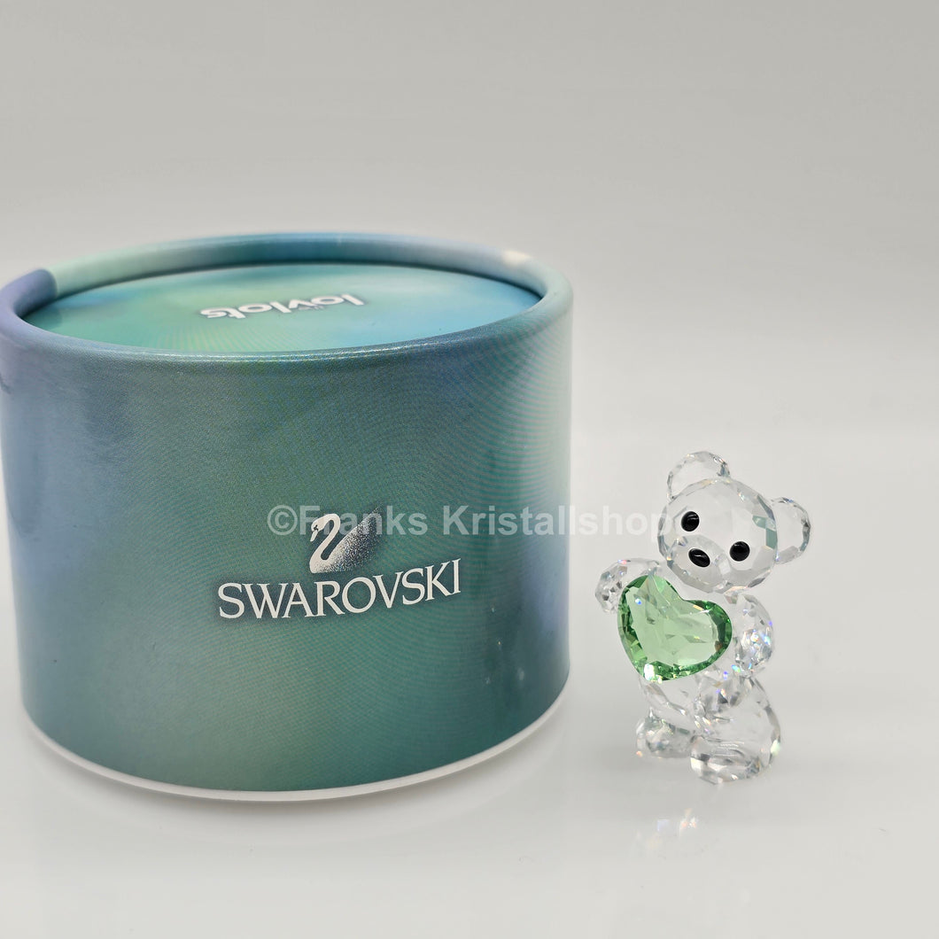 SWAROVSKI Kris Bär Herz Geburtsstein August Grün 5126904