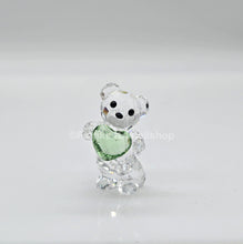 Lade das Bild in den Galerie-Viewer, SWAROVSKI Kris Bär Herz Geburtsstein August Grün 5126904
