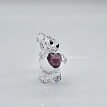 Lade das Bild in den Galerie-Viewer, SWAROVSKI Kris Bär Herz Geburtsstein Februar Violett 5126873
