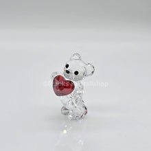 Lade das Bild in den Galerie-Viewer, SWAROVSKI Kris Bär Herz Geburtsstein Januar Rot 5126870

