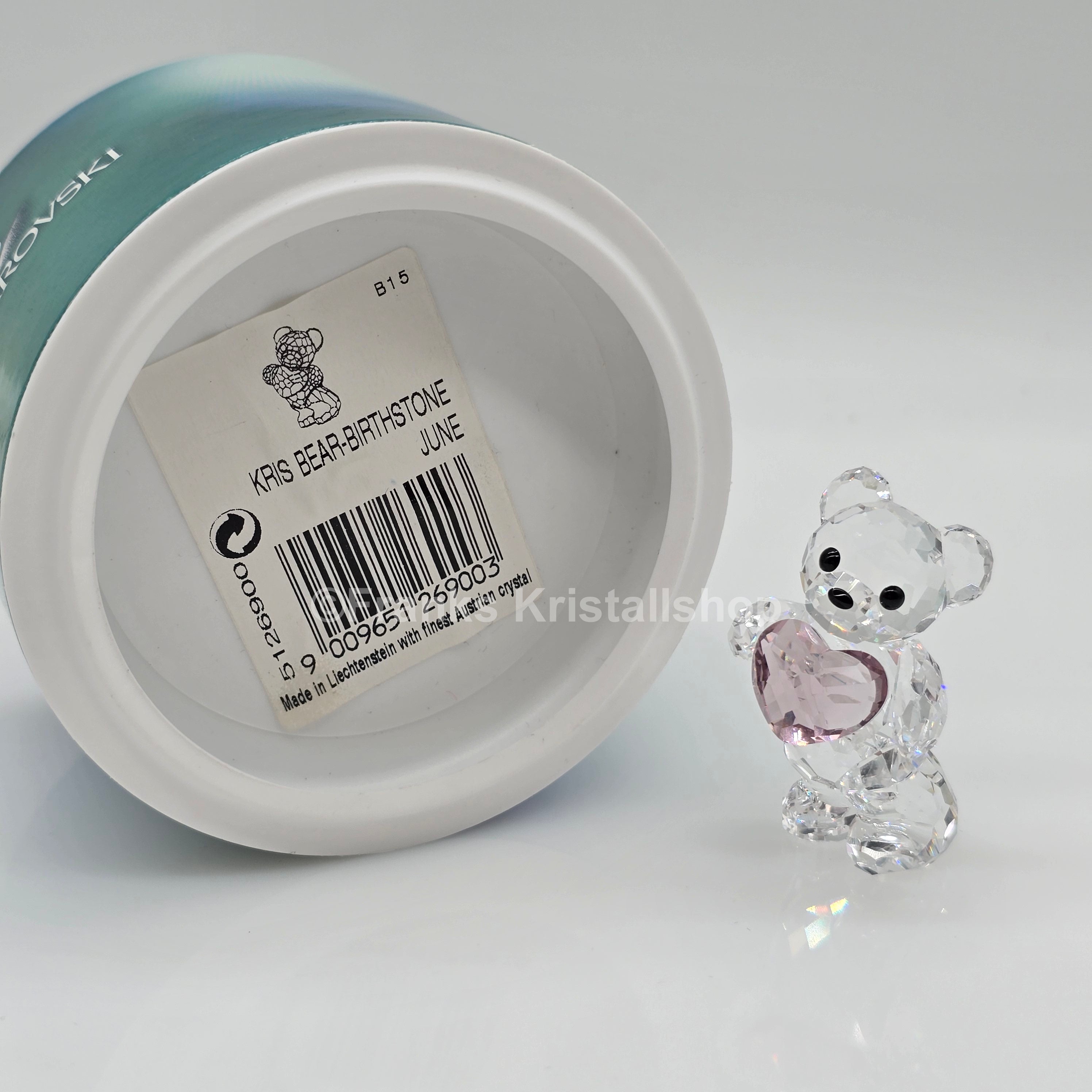 SWAROVSKI Kris Bär Herz Geburtsstein Juni Lila 5126900