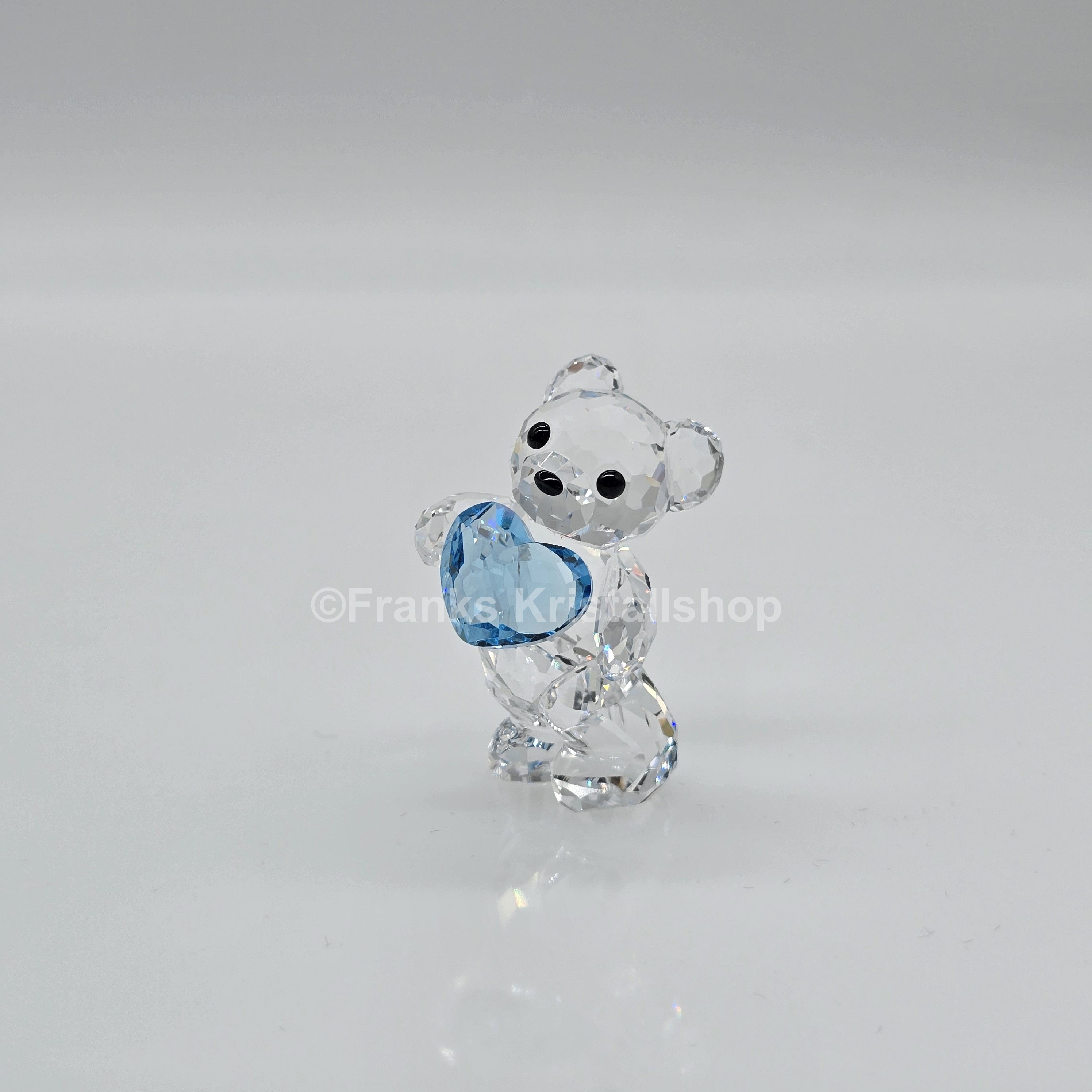 SWAROVSKI Kris Bär Herz Geburtsstein März Blau 5126883