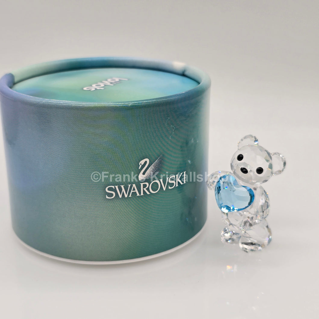 SWAROVSKI Kris Bär Herz Geburtsstein März Blau 5126883