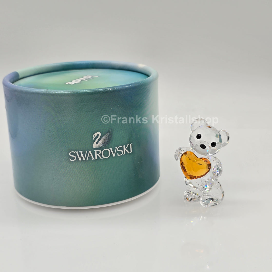 SWAROVSKI Kris Bär Herz Geburtsstein November Topaz Orange 5126915