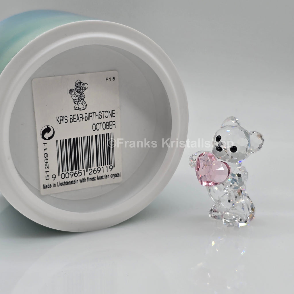 SWAROVSKI Kris Bär Herz Geburtsstein Oktober Pink Rosa 5126911