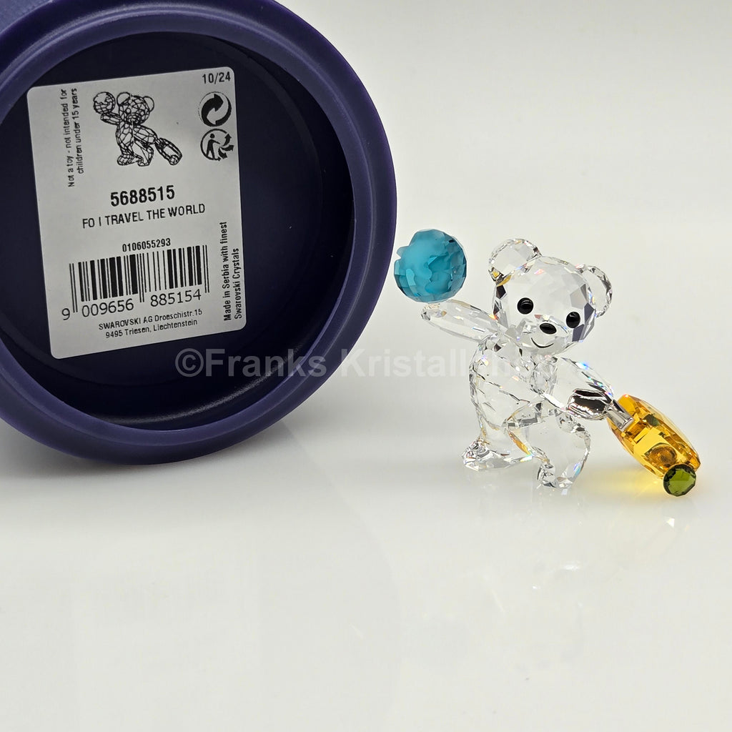 SWAROVSKI Kris Bär Ich reise um die Welt I travel the World 5688515 / 5491972