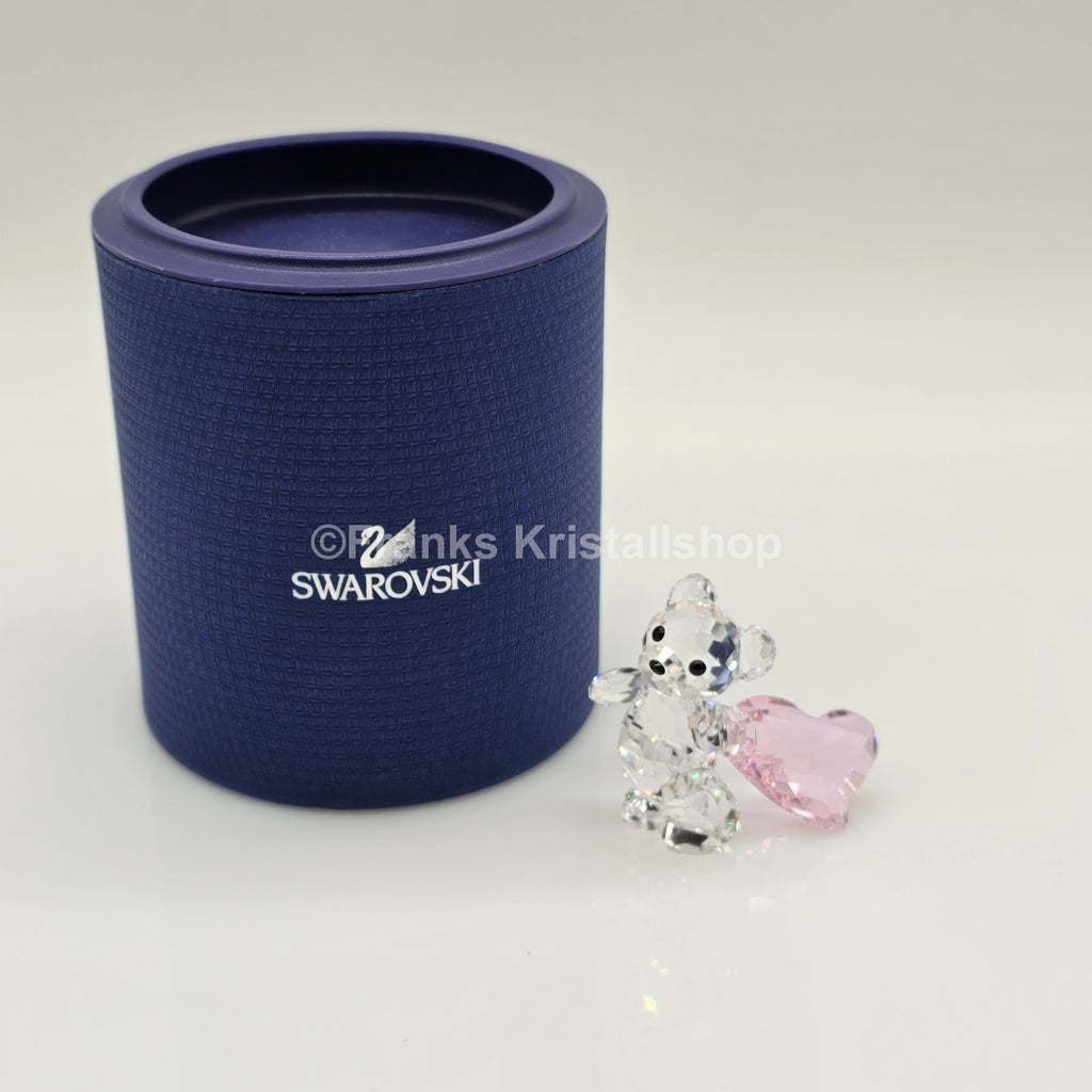 SWAROVSKI Kris Bär Mit Dir Rosa Herz 5103230 oE