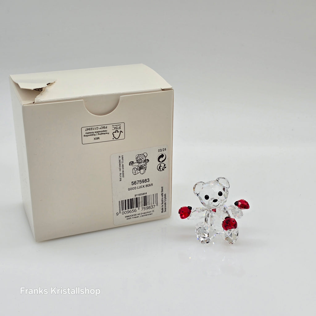 SWAROVSKI Kris Bär Viel Glück Marienkäfer 5675983