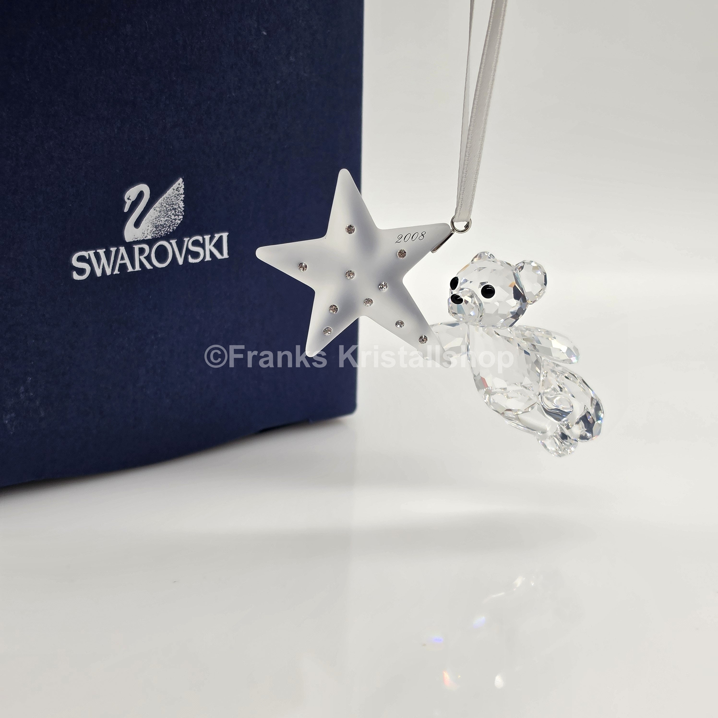 SWAROVSKI Kris Bär Weihnachten 2008 Stern Ornament 945580