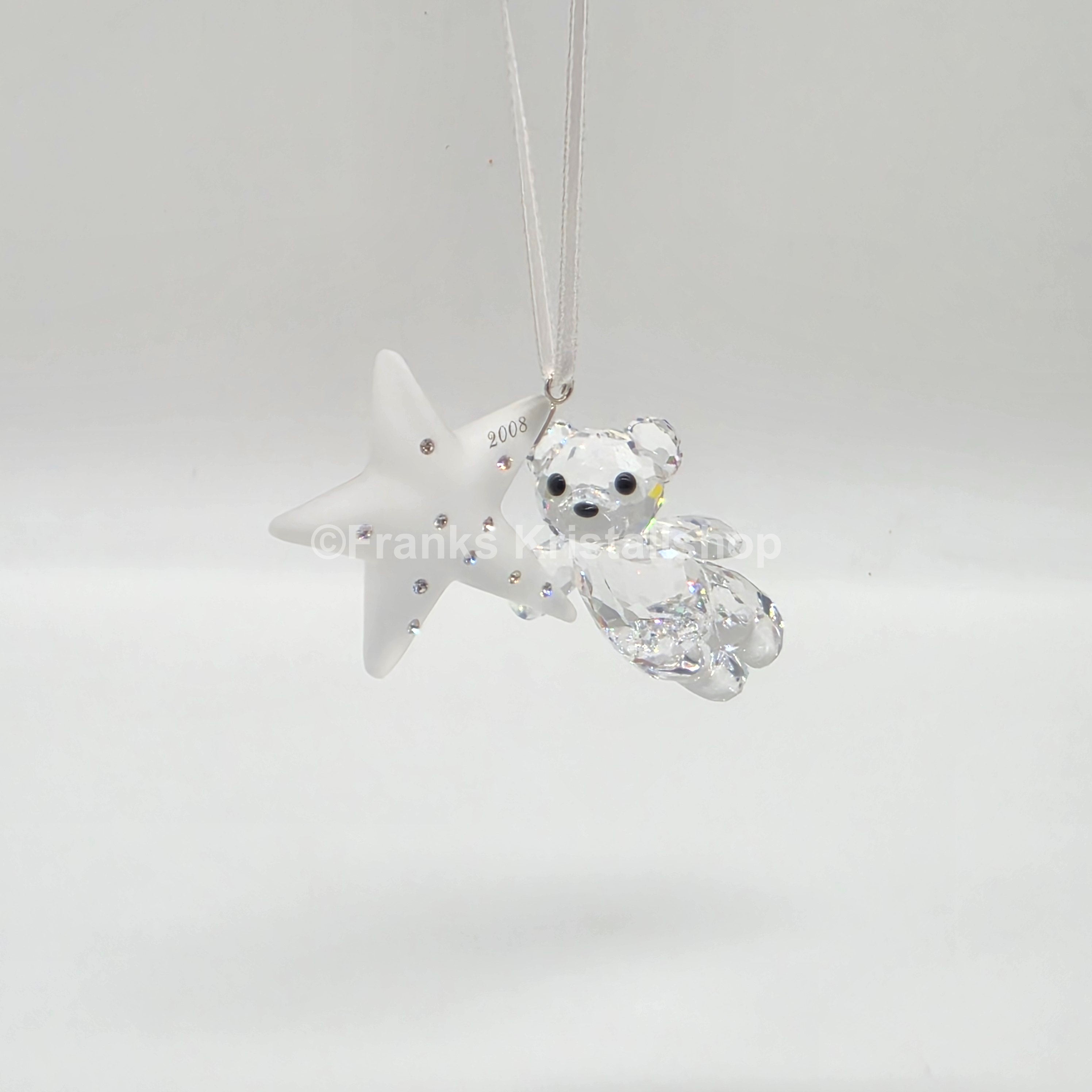 SWAROVSKI Kris Bär Weihnachten 2008 Stern Ornament 945580