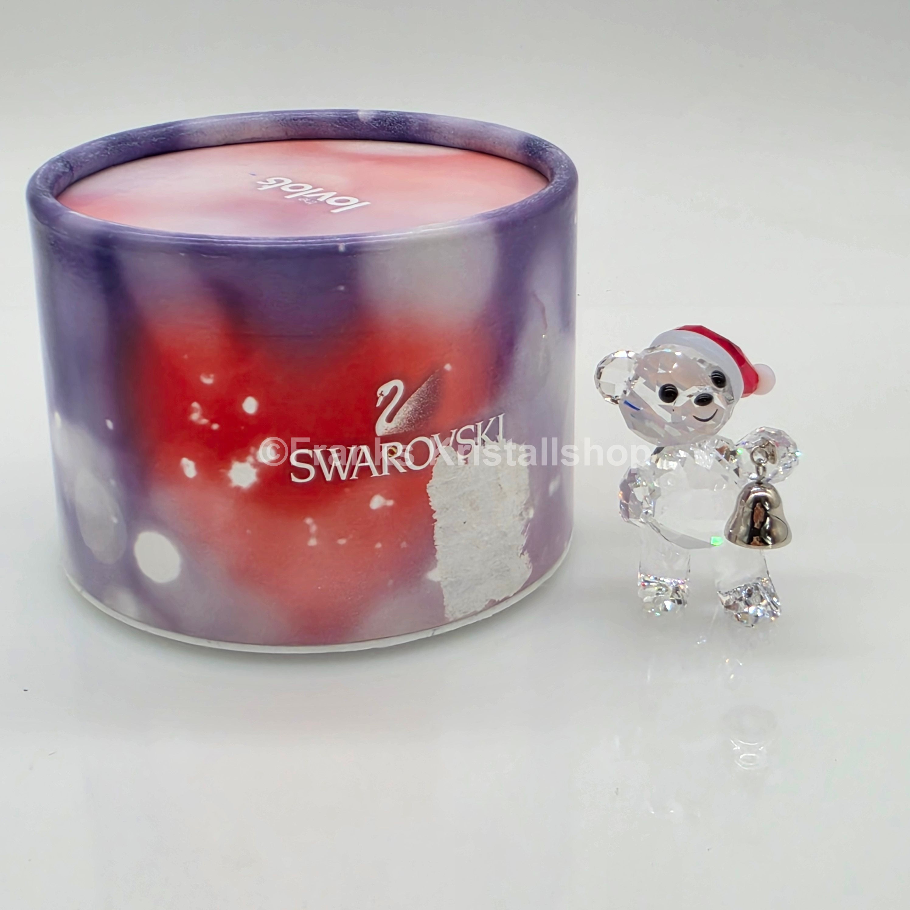 SWAROVSKI Kris Bär Weihnachten 2013 mit Glocke 5003400
