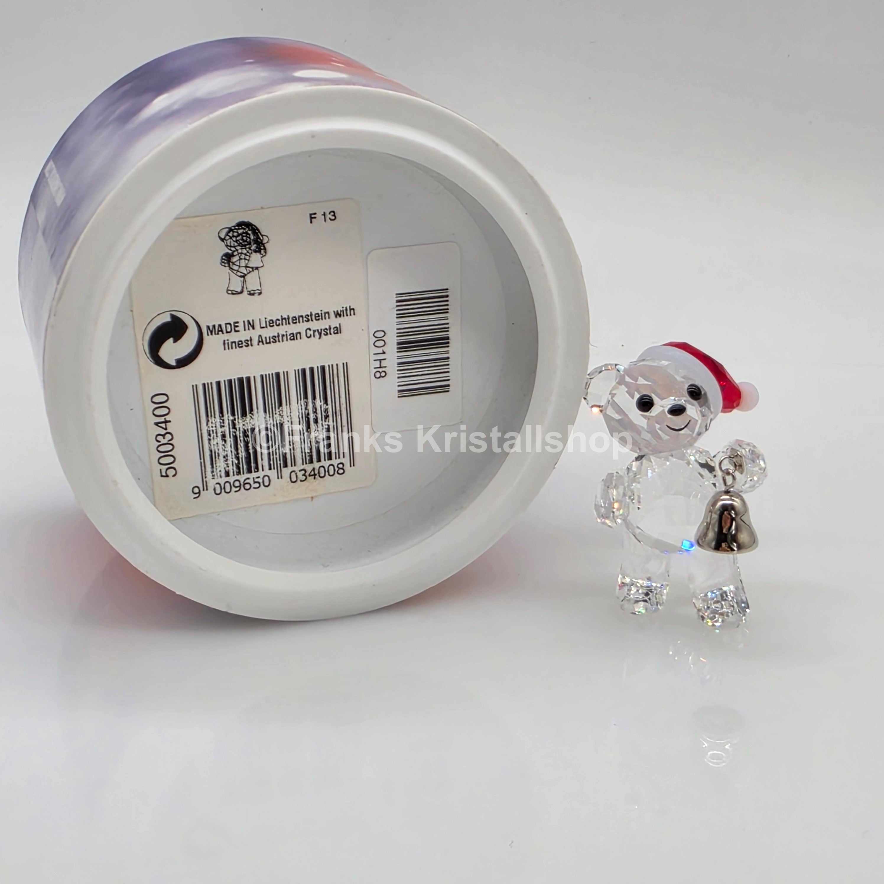 SWAROVSKI Kris Bär Weihnachten 2013 mit Glocke 5003400