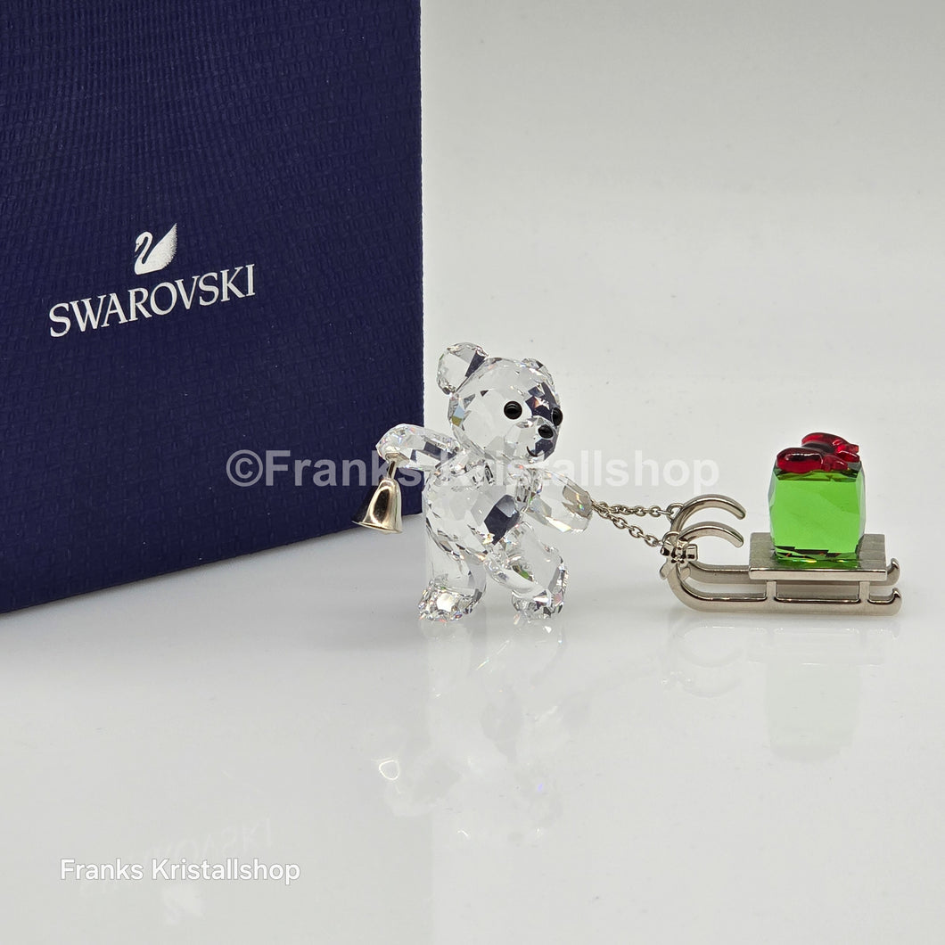SWAROVSKI Kris Bär Weihnachten 2019 mit Schlitten 5464863