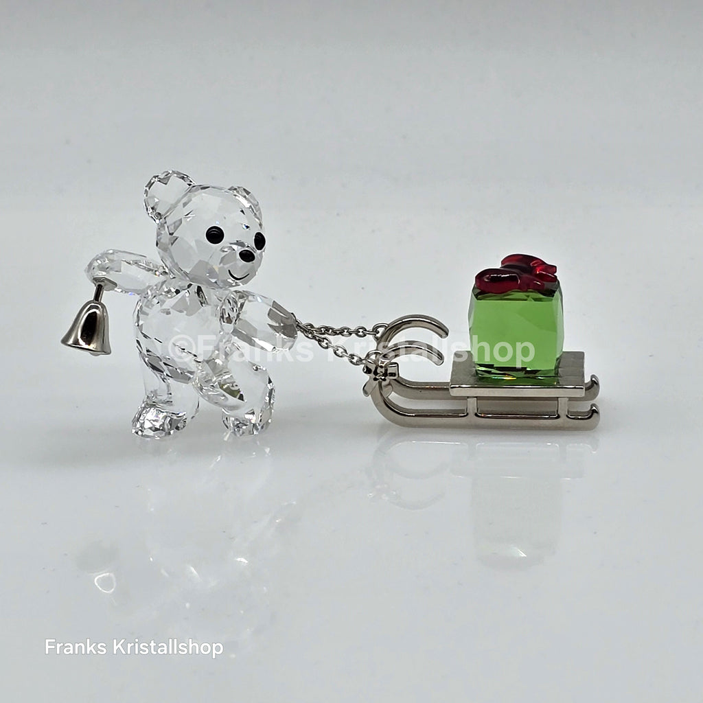 SWAROVSKI Kris Bär Weihnachten 2019 mit Schlitten 5464863