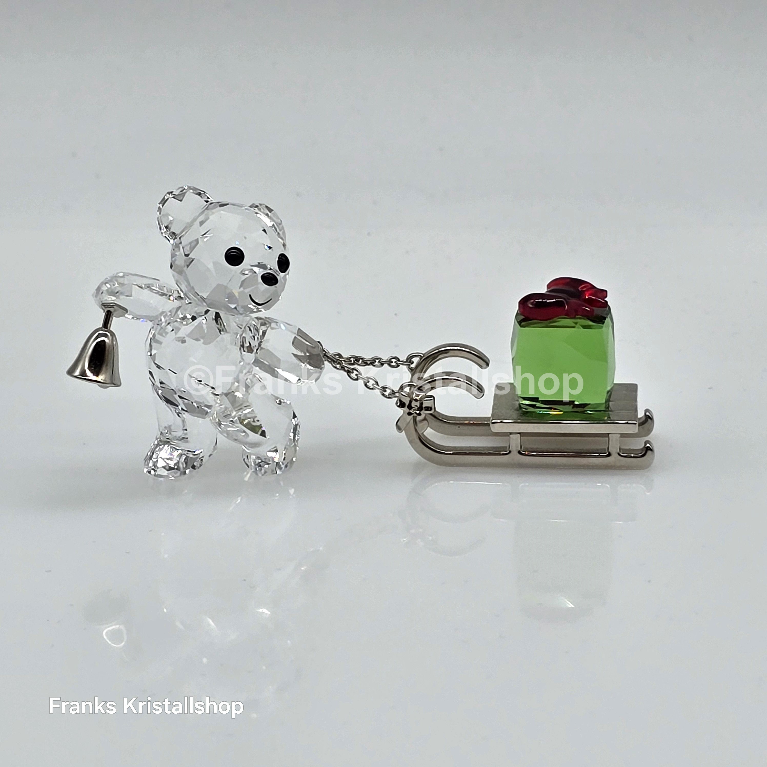 SWAROVSKI Kris Bär Weihnachten 2019 mit Schlitten 5464863