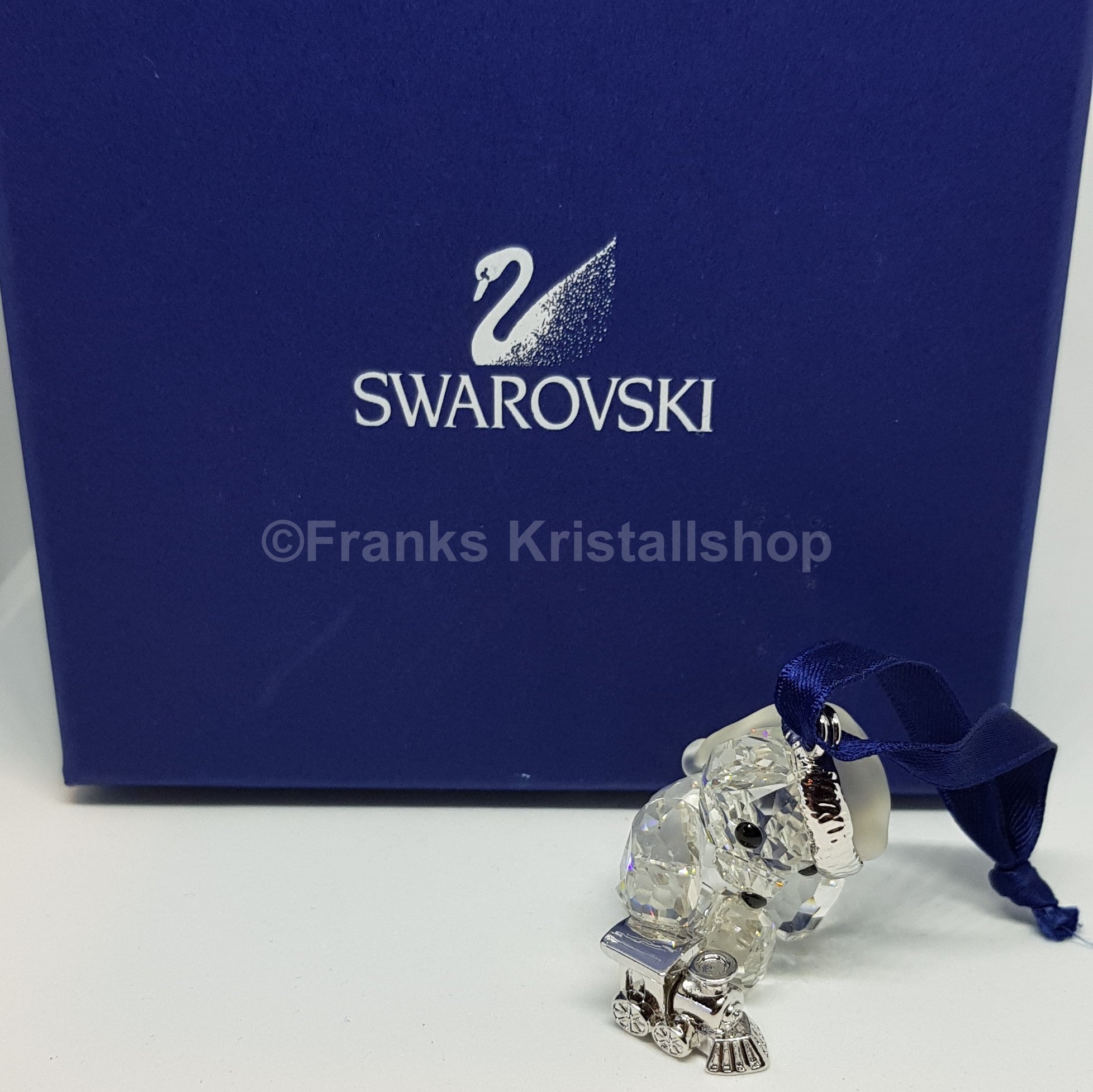 SWAROVSKI Kris Bär Mit Lokomotive Ornament 718991