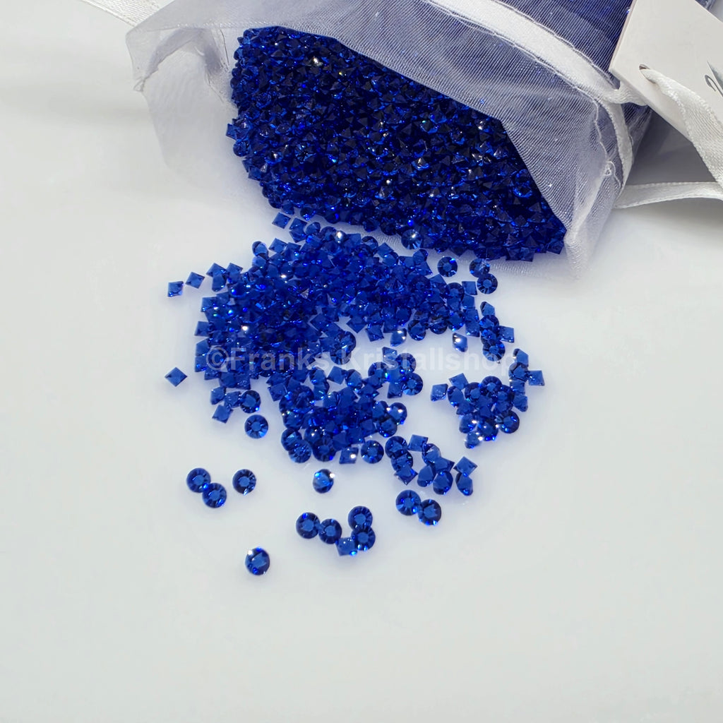 SWAROVSKI Kristall Dekosteine 3 mm Königsblau Blau