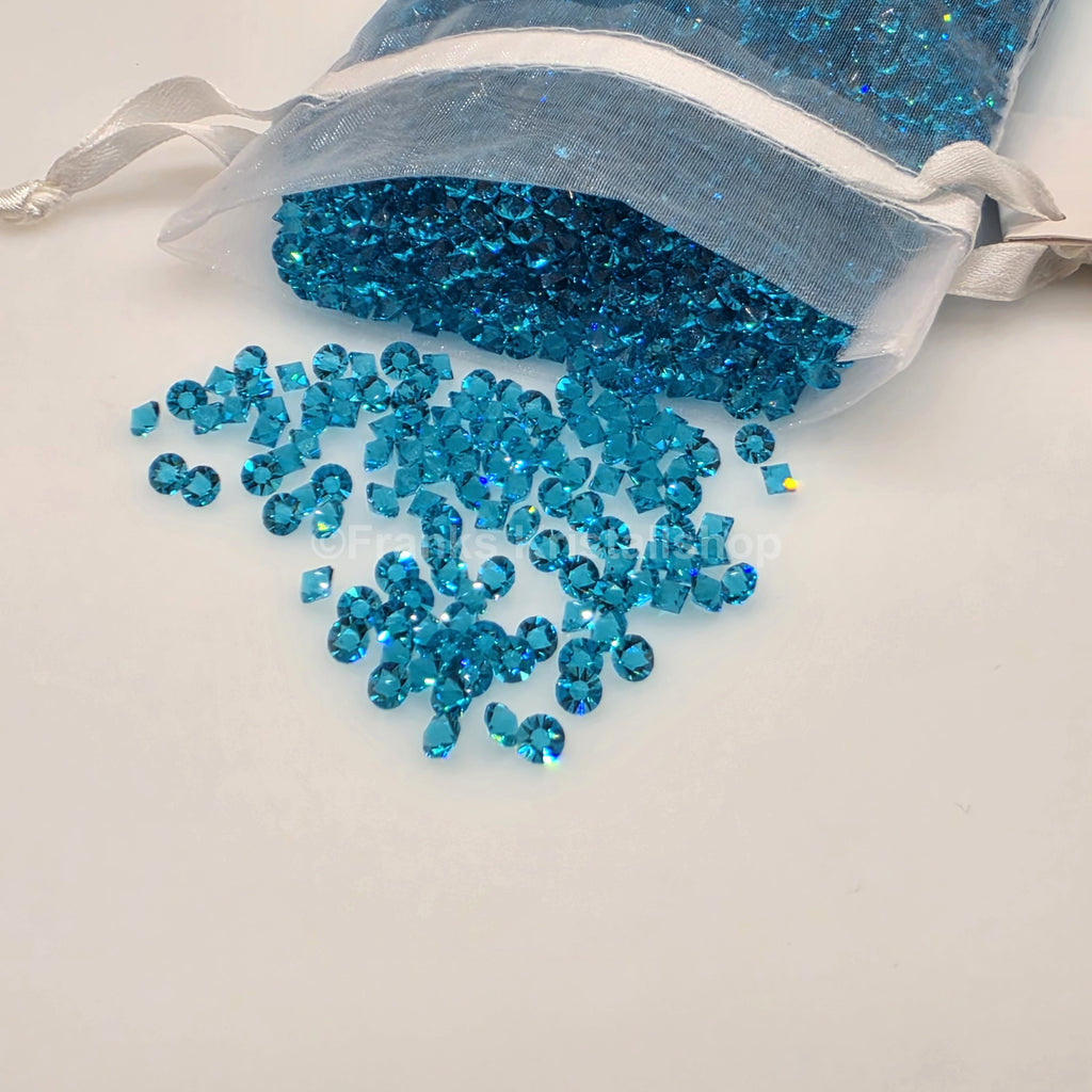 SWAROVSKI Kristall Dekosteine 3 mm Türkis