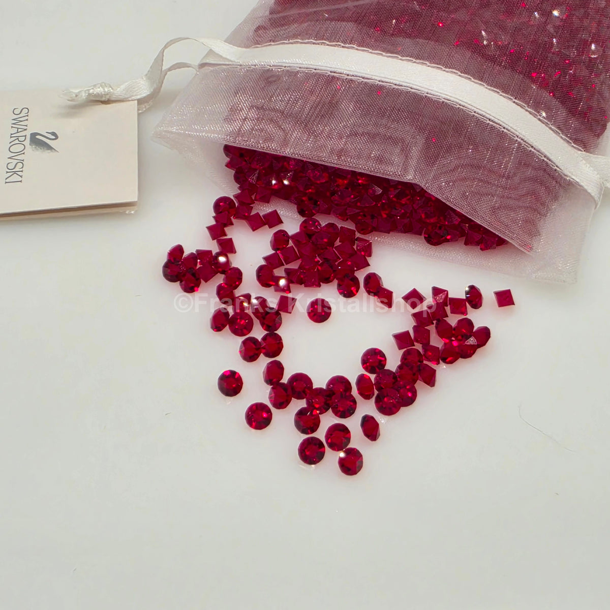 SWAROVSKI Kristall Dekosteine 4 mm Rubinrot Rot