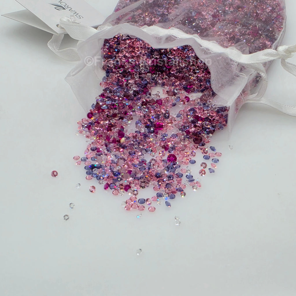 SWAROVSKI Kristall Dekosteine bis 4 mm Pastelltöne