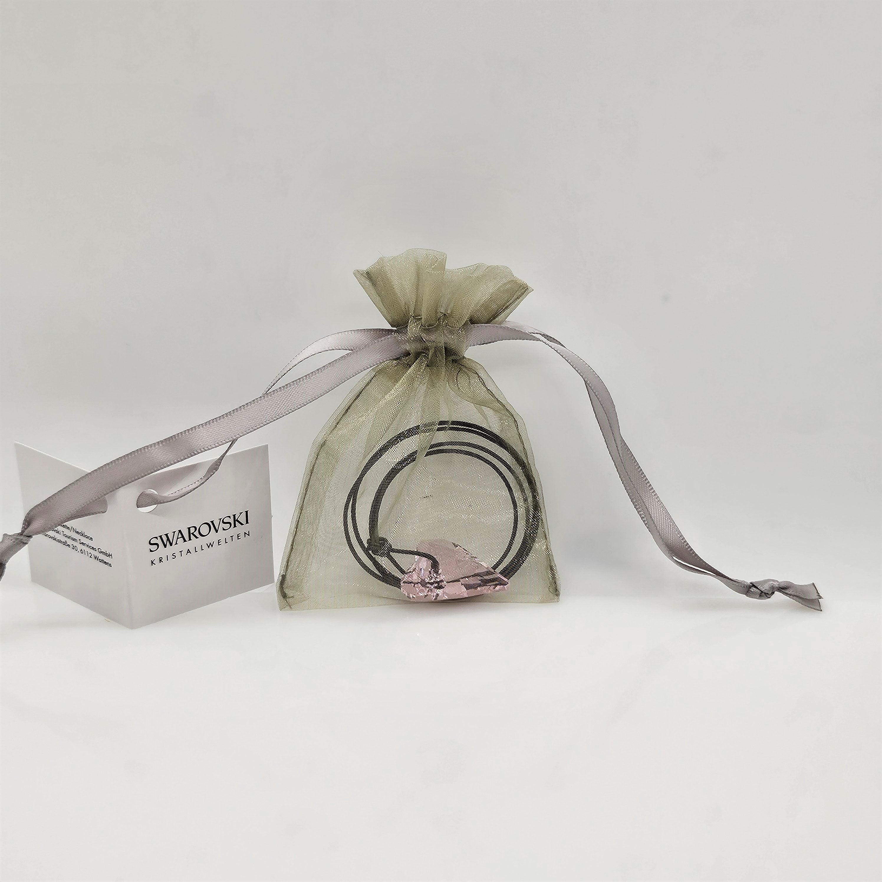 SWAROVSKI Kristallwelten Kette Rosa Herz