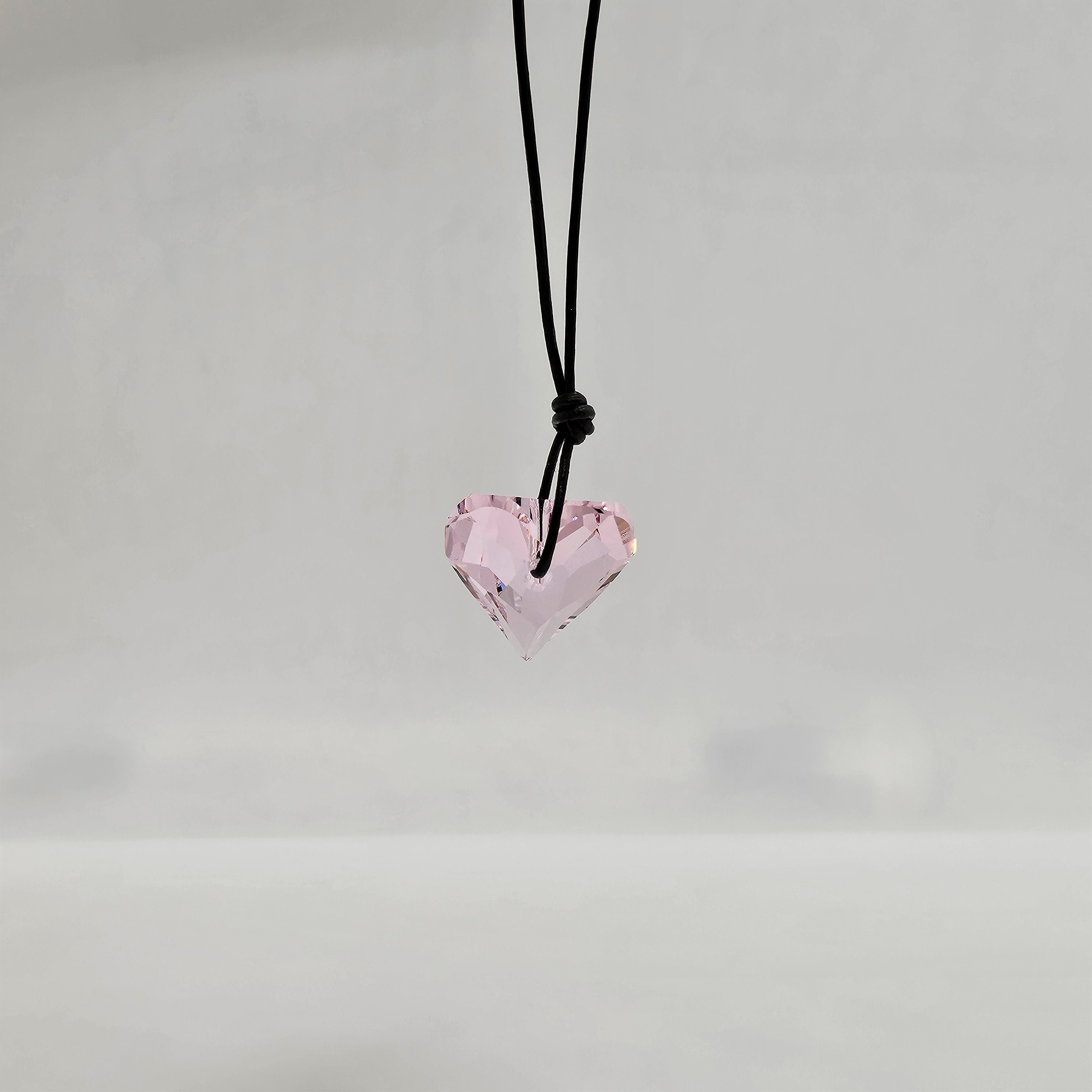 SWAROVSKI Kristallwelten Kette Rosa Herz