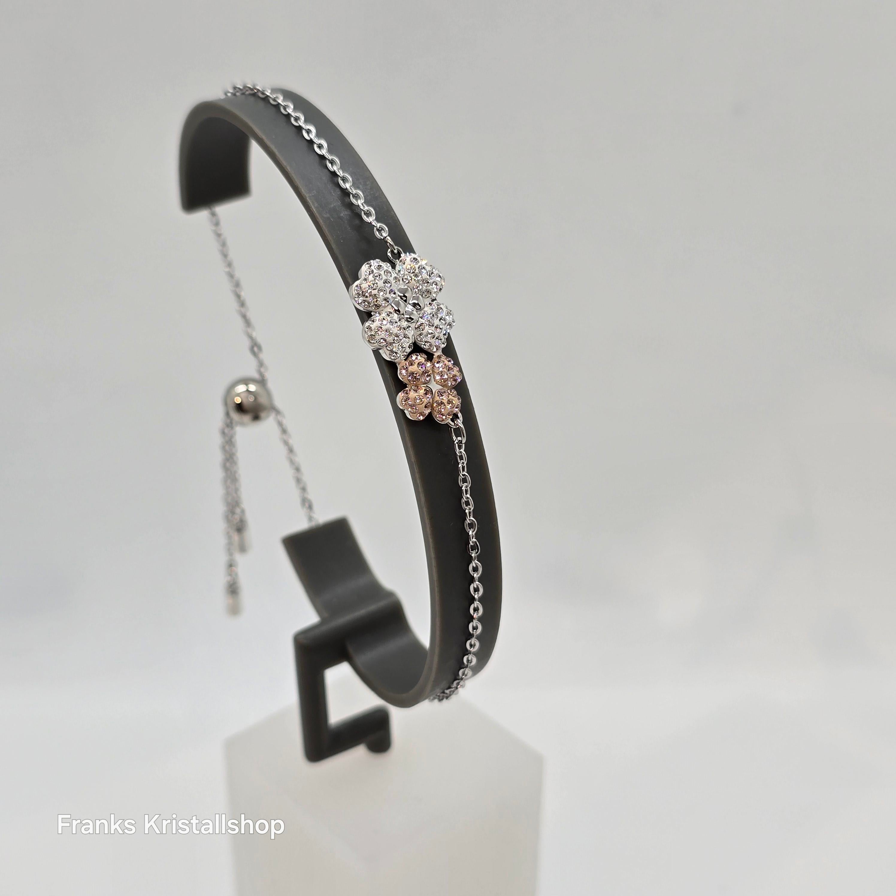 SWAROVSKI Latisha Armband Blume, Mehrfarbig, Rhodiniert 5636590