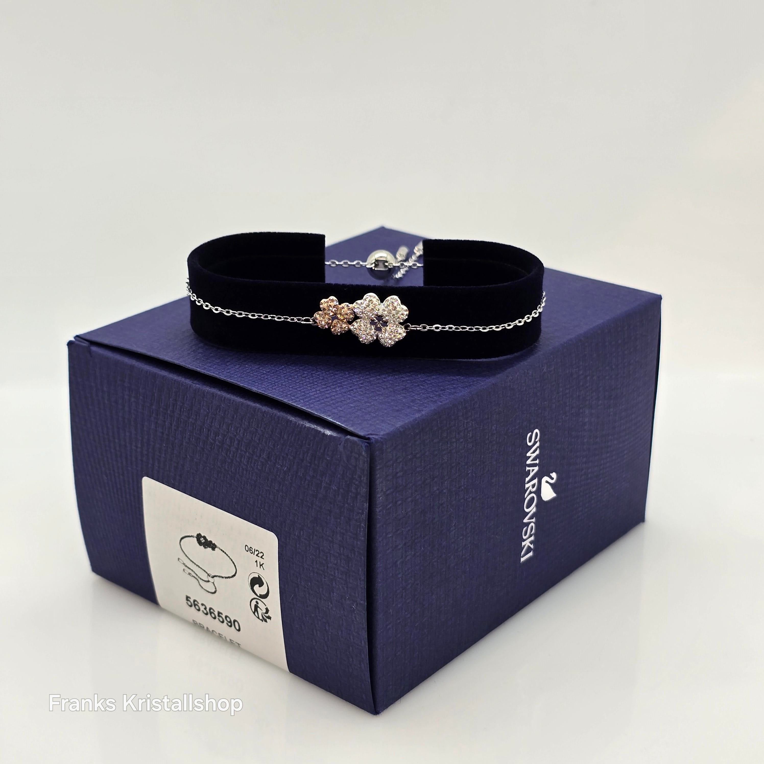 SWAROVSKI Latisha Armband Blume, Mehrfarbig, Rhodiniert 5636590