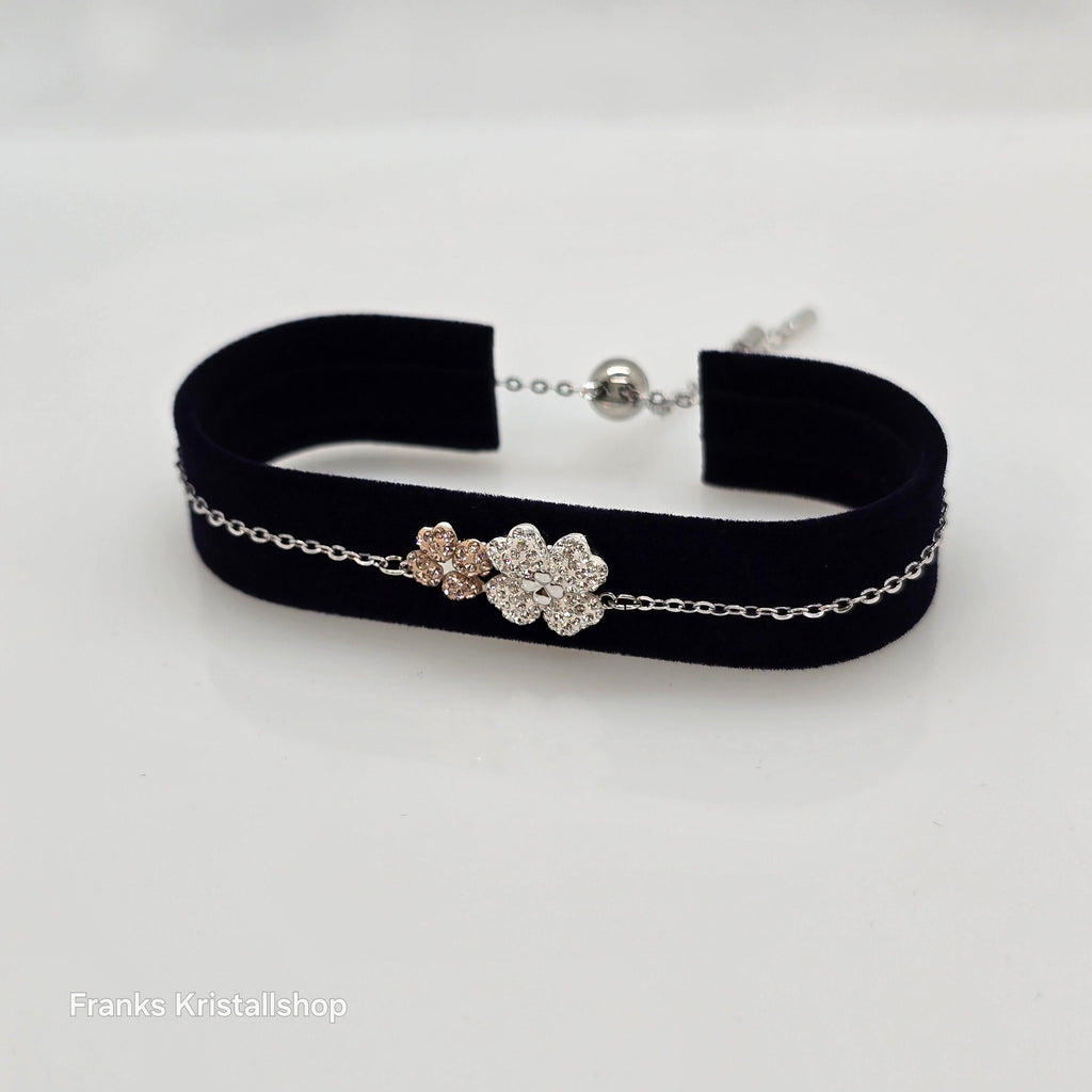SWAROVSKI Latisha Armband Blume, Mehrfarbig, Rhodiniert 5636590