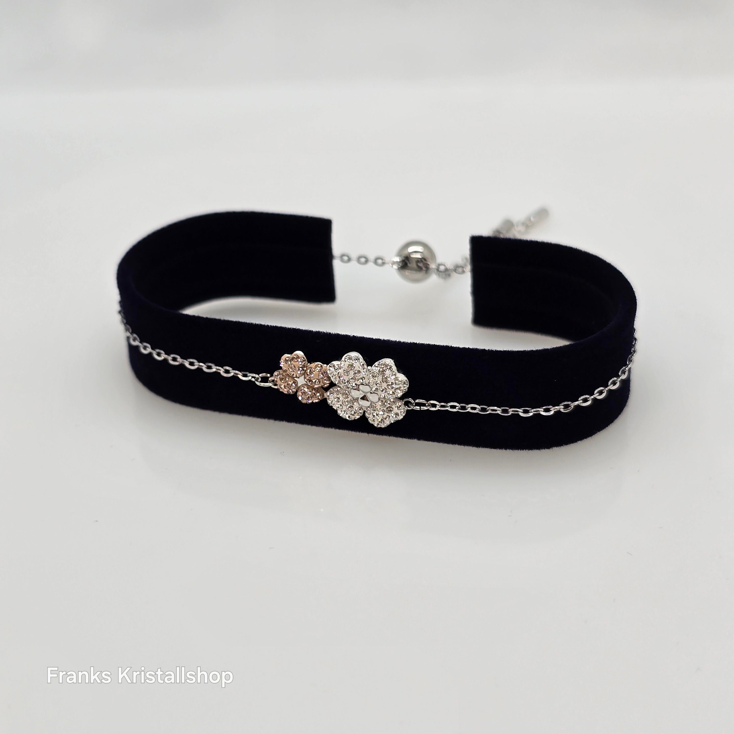 SWAROVSKI Latisha Armband Blume, Mehrfarbig, Rhodiniert 5636590