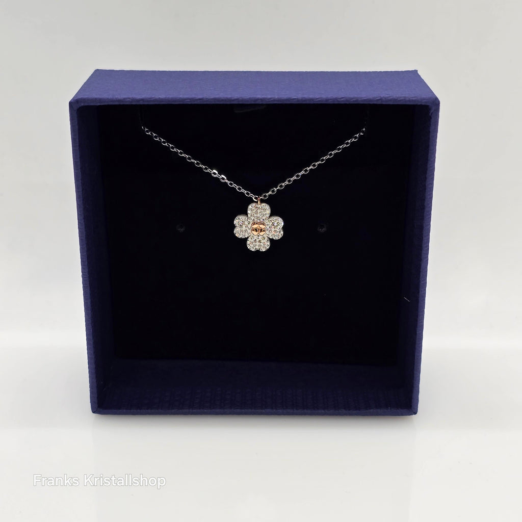 SWAROVSKI Latisha Halskette Blume Weiß, Rosa Rhodiniert 5636488