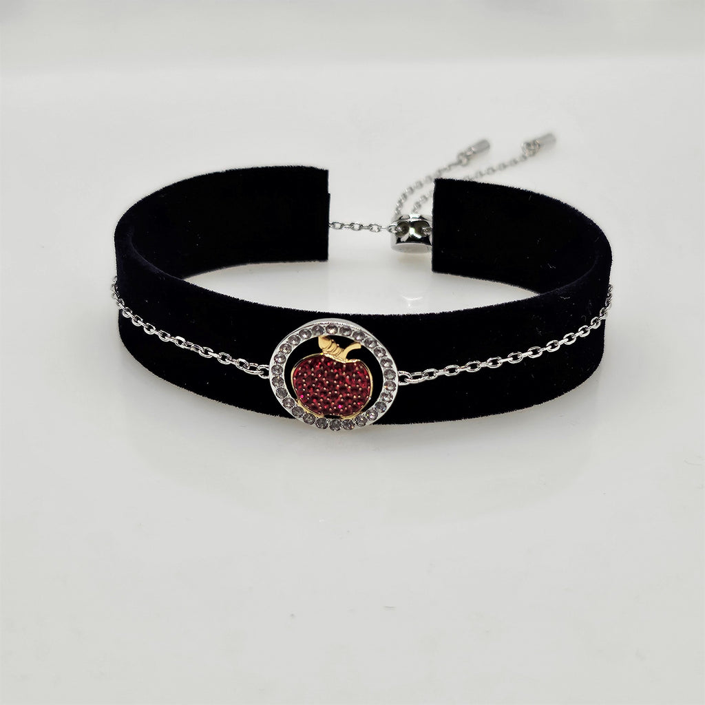SWAROVSKI Lena Apple Armband Größe M Apfel Rot, Rhodiniert 5394512