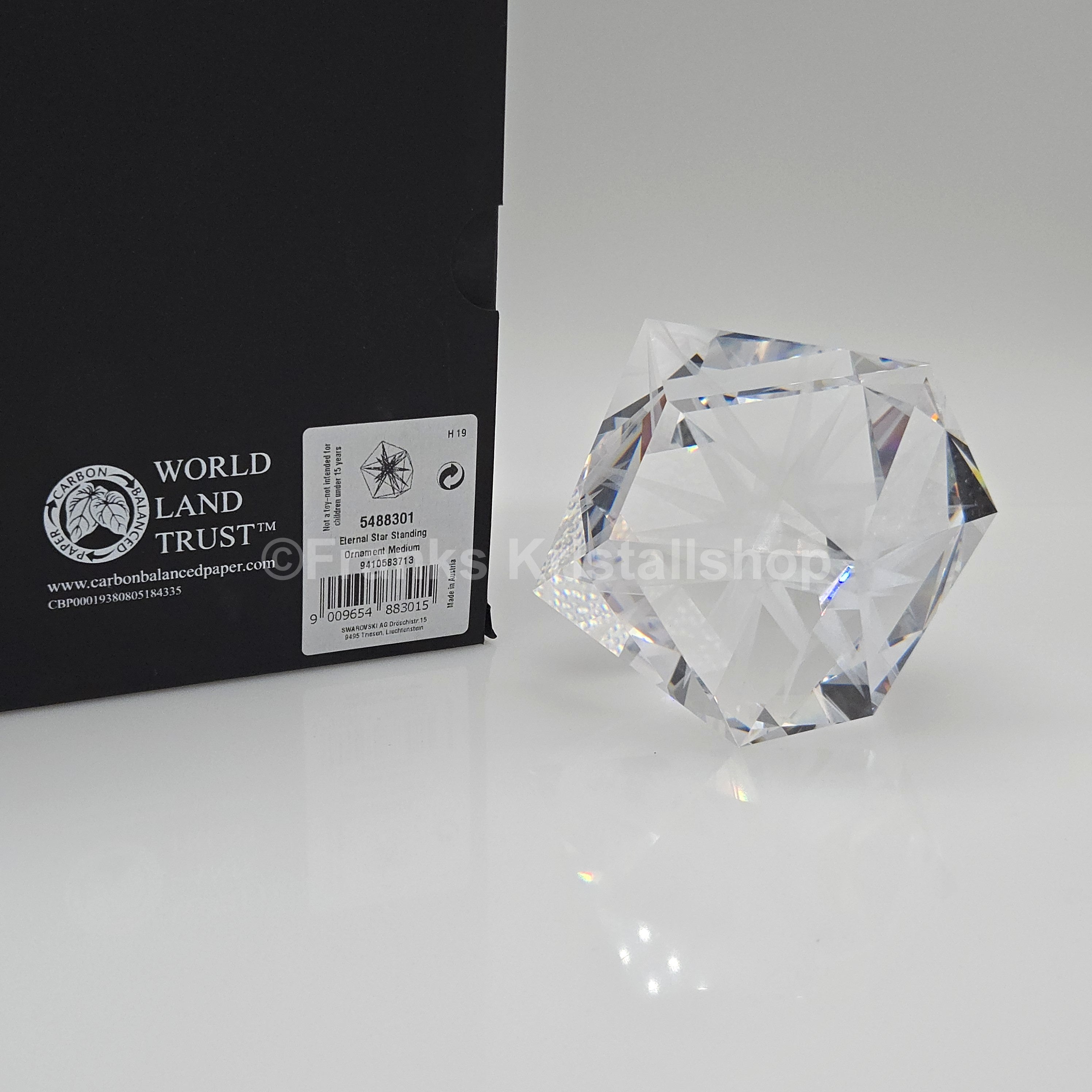 SWAROVSKI Daniel Libeskind Eternal Star Standing Ornament Medium Rockefeller 5488301