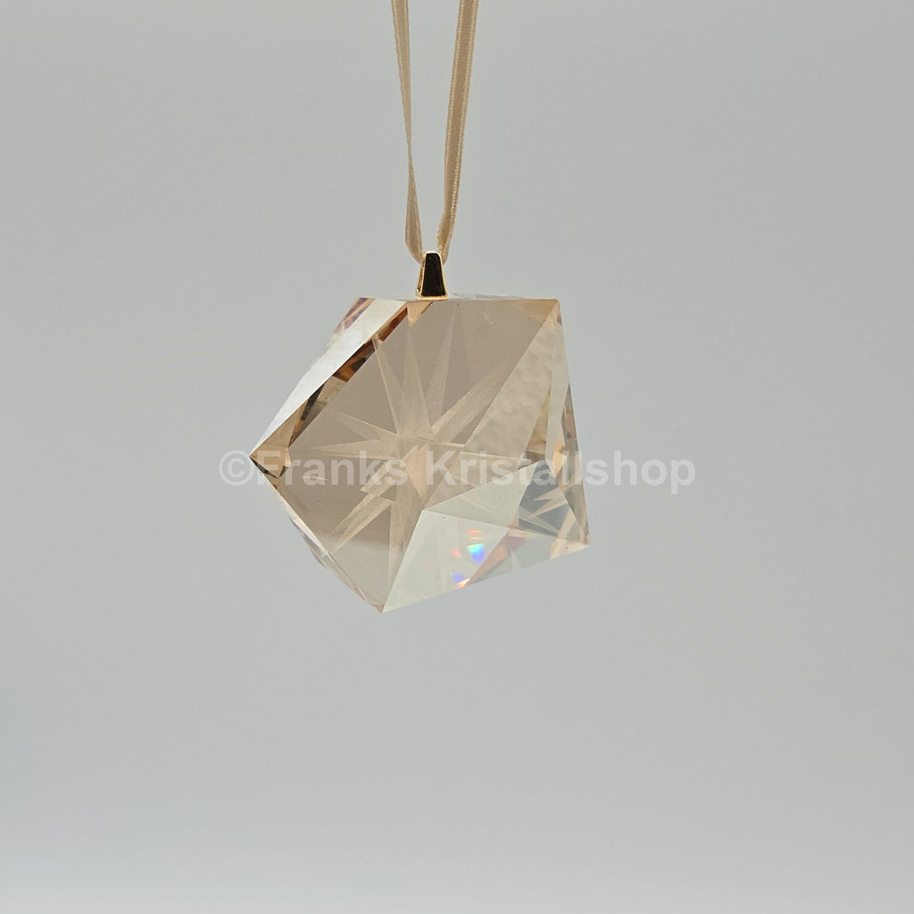 SWAROVSKI Libeskind Weihnachtsstern Eternal Star frosted Ornament Golden Shadow 5514534