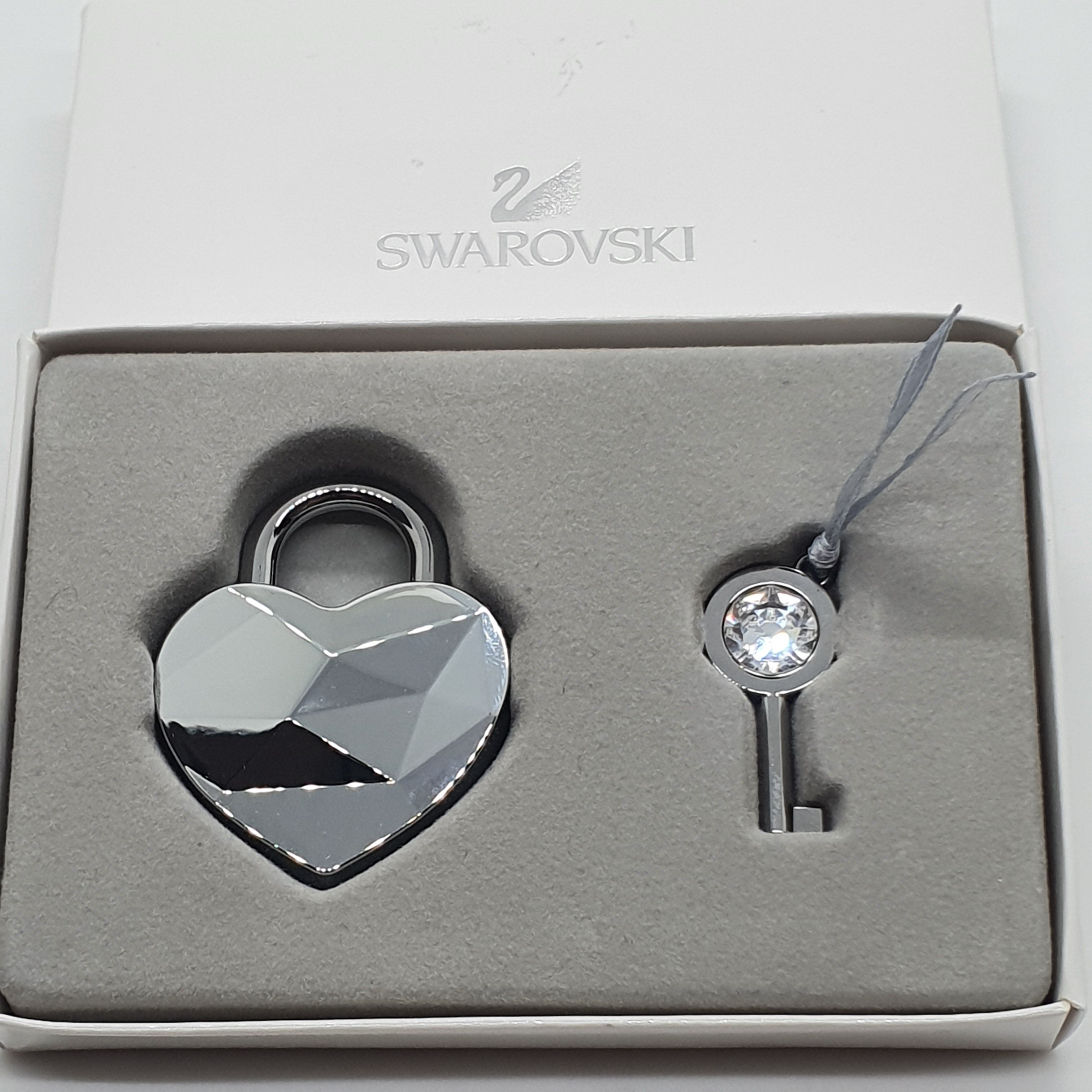 SWAROVSKI Herz Schloss mit Schlüssel Liebesschloss 5234567