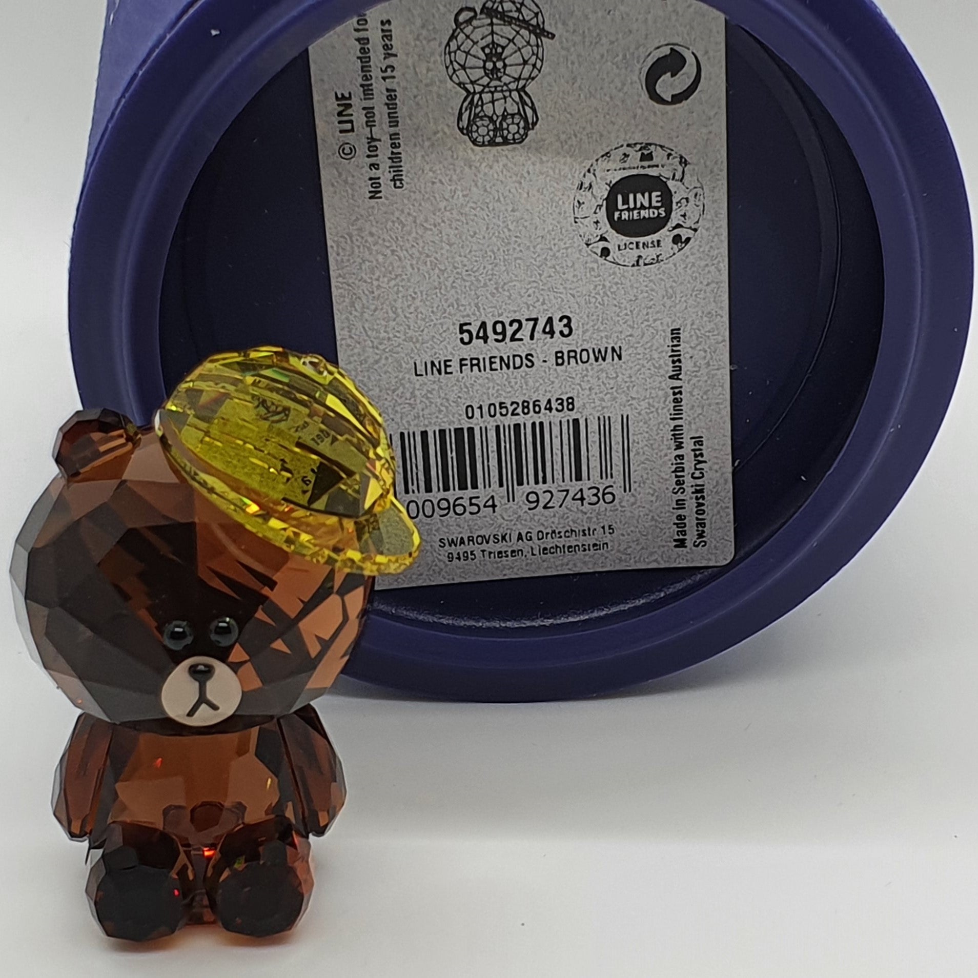 SWAROVSKI Line Friends - Bär Brown 5492743