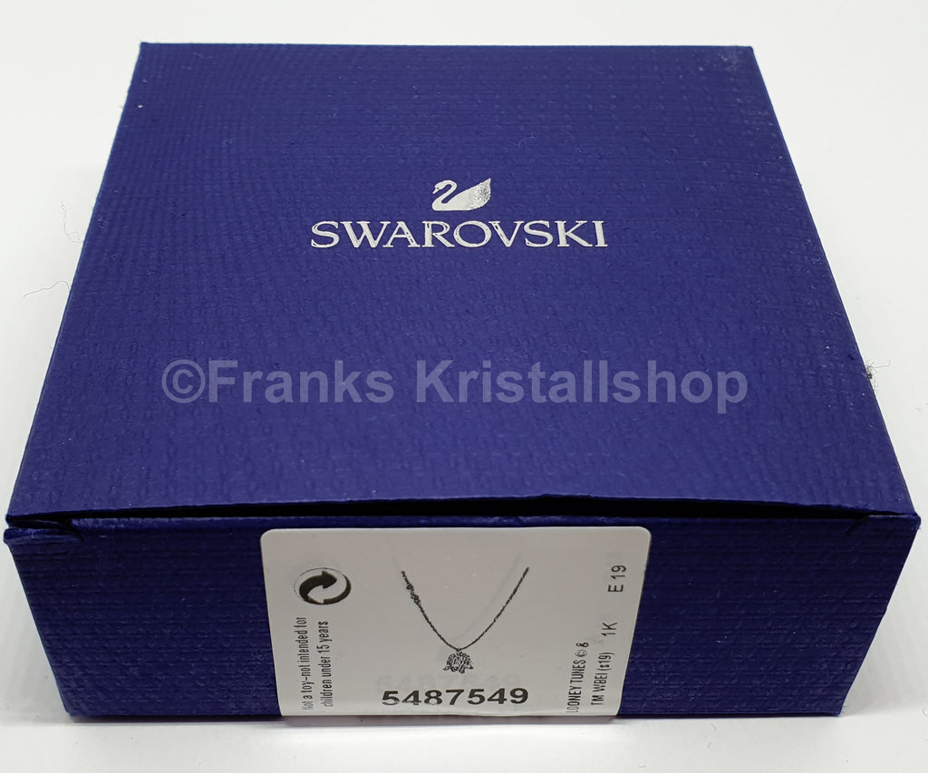 SWAROVSKI Looney Tunes Tweety Halskette Vogelkäfig, Goldlegierungsschicht 5487549