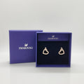 SWAROVSKI Lovely Herz Weiß Ohrringe, Roségold-Legierungsschicht 5616477