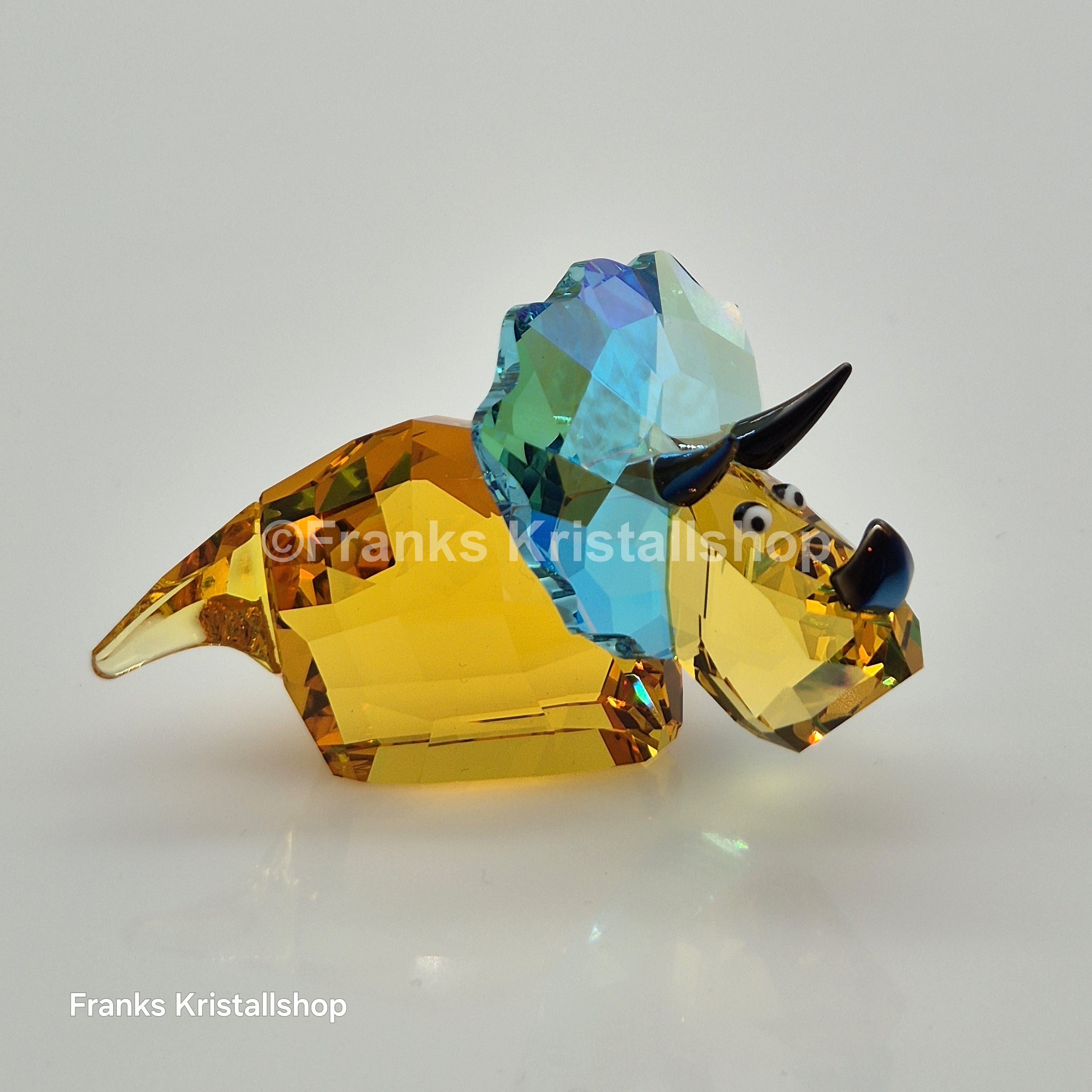 Swarovski Dino 2x Impressive Genuine Swarovski Crystal Glass