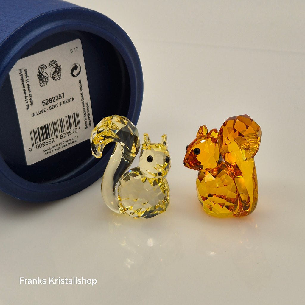 SWAROVSKI Lovlots - Eichhörnchen Bert & Berta In Liebe 5282357