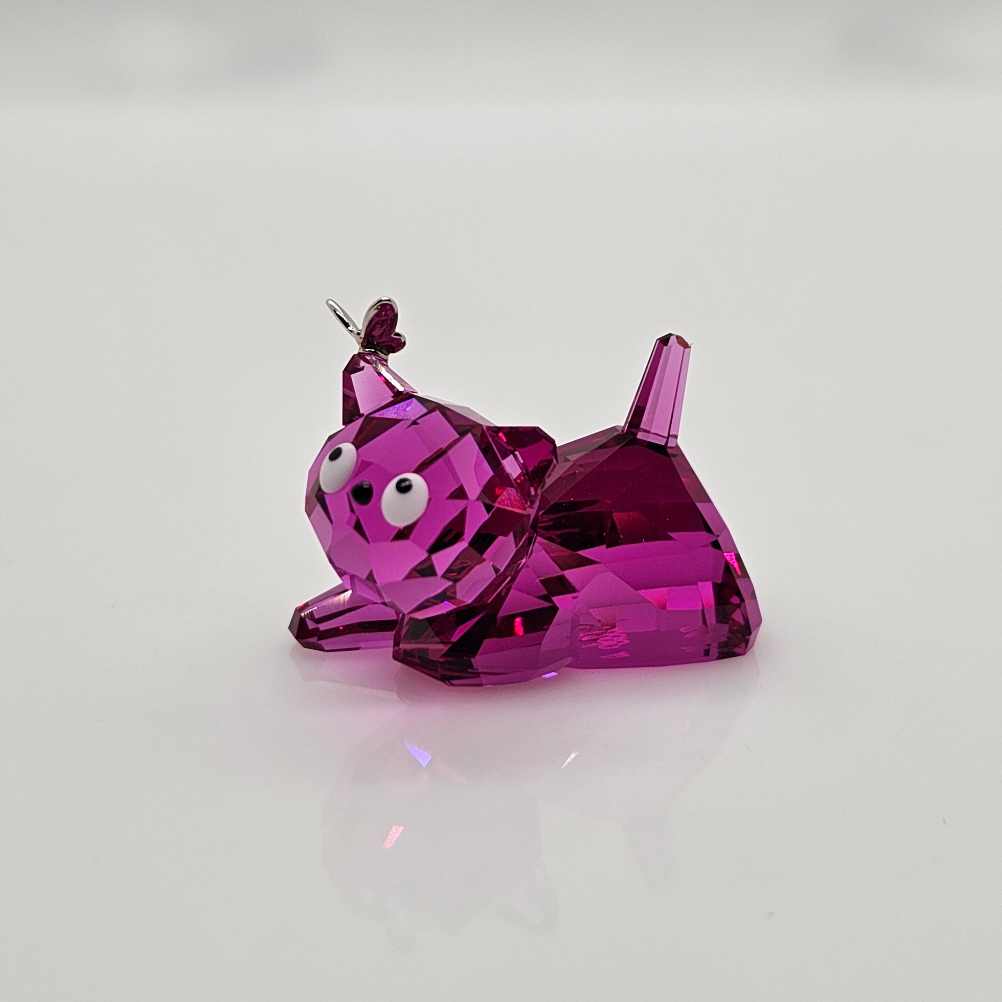 美品⭐️ スワロフスキー Emily 猫 置物 the lovlots ピンク 美品⭐️ スワロフスキー Emily 猫 置物 the lovlots ピンク