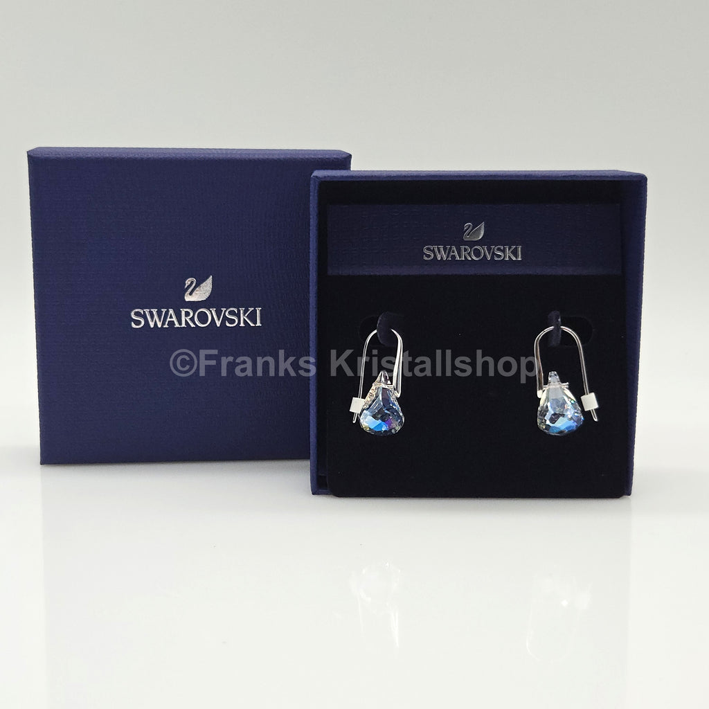 Swarovski Lunar Drop-Ohrhänger Grau/Klar, Rhodiniert 5717564