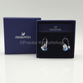 Swarovski Lunar Drop-Ohrhänger Grau/Klar, Rhodiniert 5717564