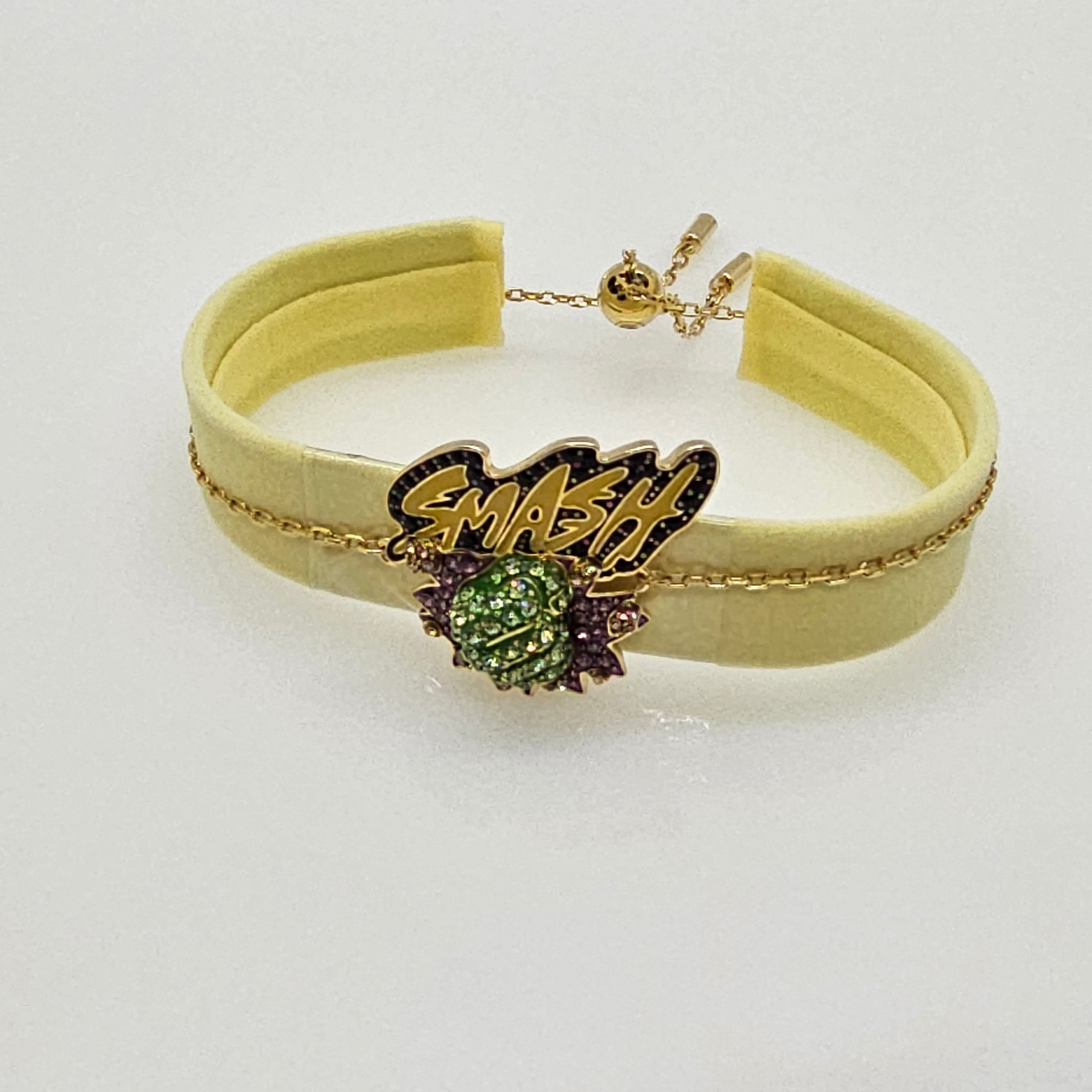 SWAROVSKI Marvel Hulk Armband Mehrfarbig, Goldlegierungsschicht 5650869