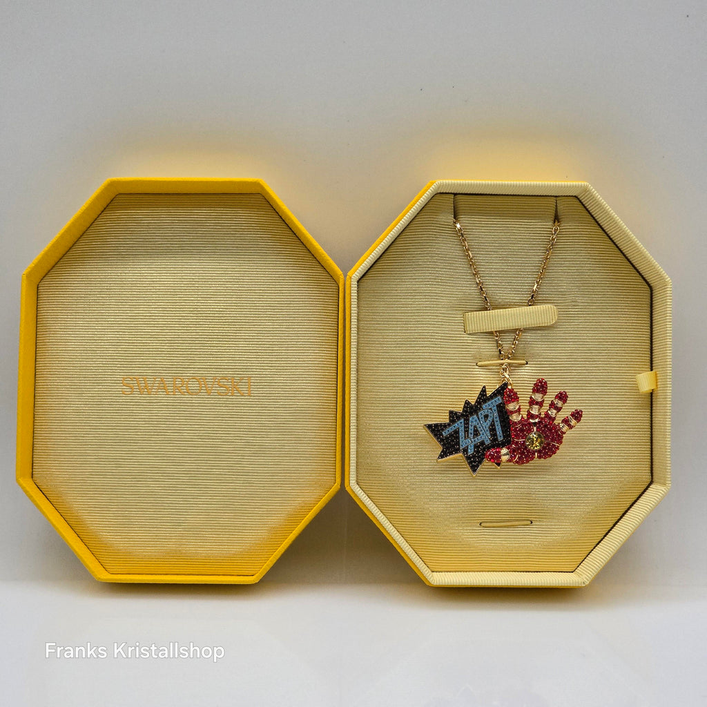 SWAROVSKI Marvel Iron Man Anhänger und Brosche Goldlegierungsschicht 5650575