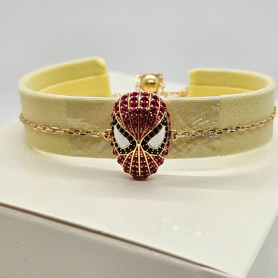 SWAROVSKI Marvel Spider-Man Armband Rot, Goldlegierungsschicht 5650873