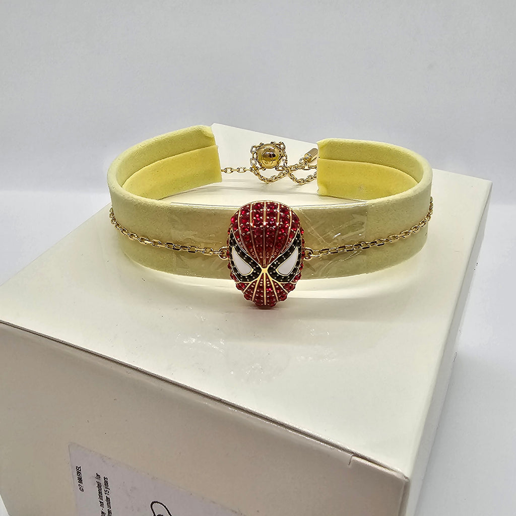 SWAROVSKI Marvel Spider-Man Armband Rot, Goldlegierungsschicht 5650873