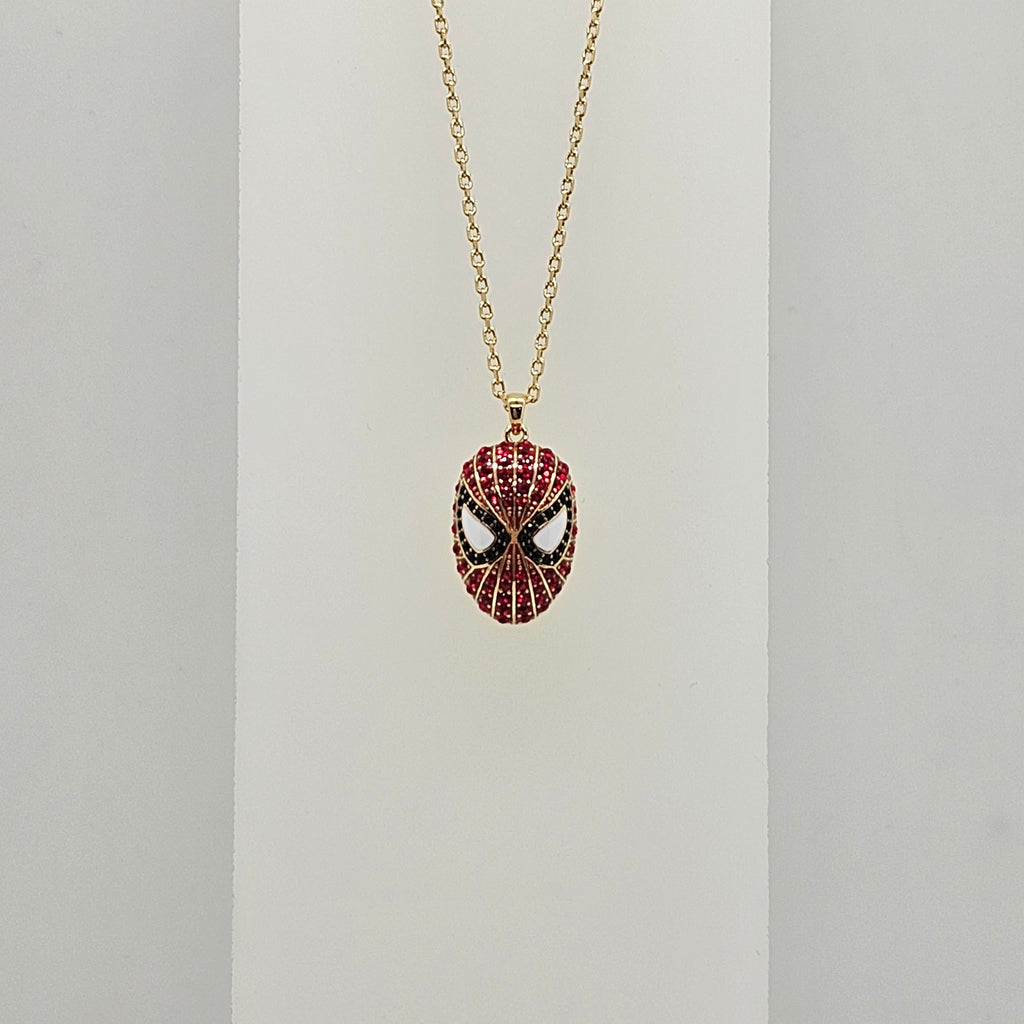 SWAROVSKI Marvel Spider-Man Kette Rot, Goldlegierungsschicht 5650576