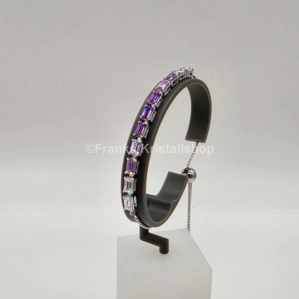 SWAROVSKI Matrix Armband, Violett, Rhodiniert 5707199